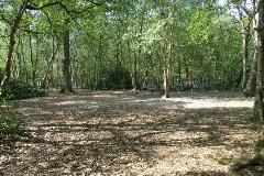 A photo of one of the camping sites